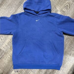 Y2K Nike Blue Hoodie